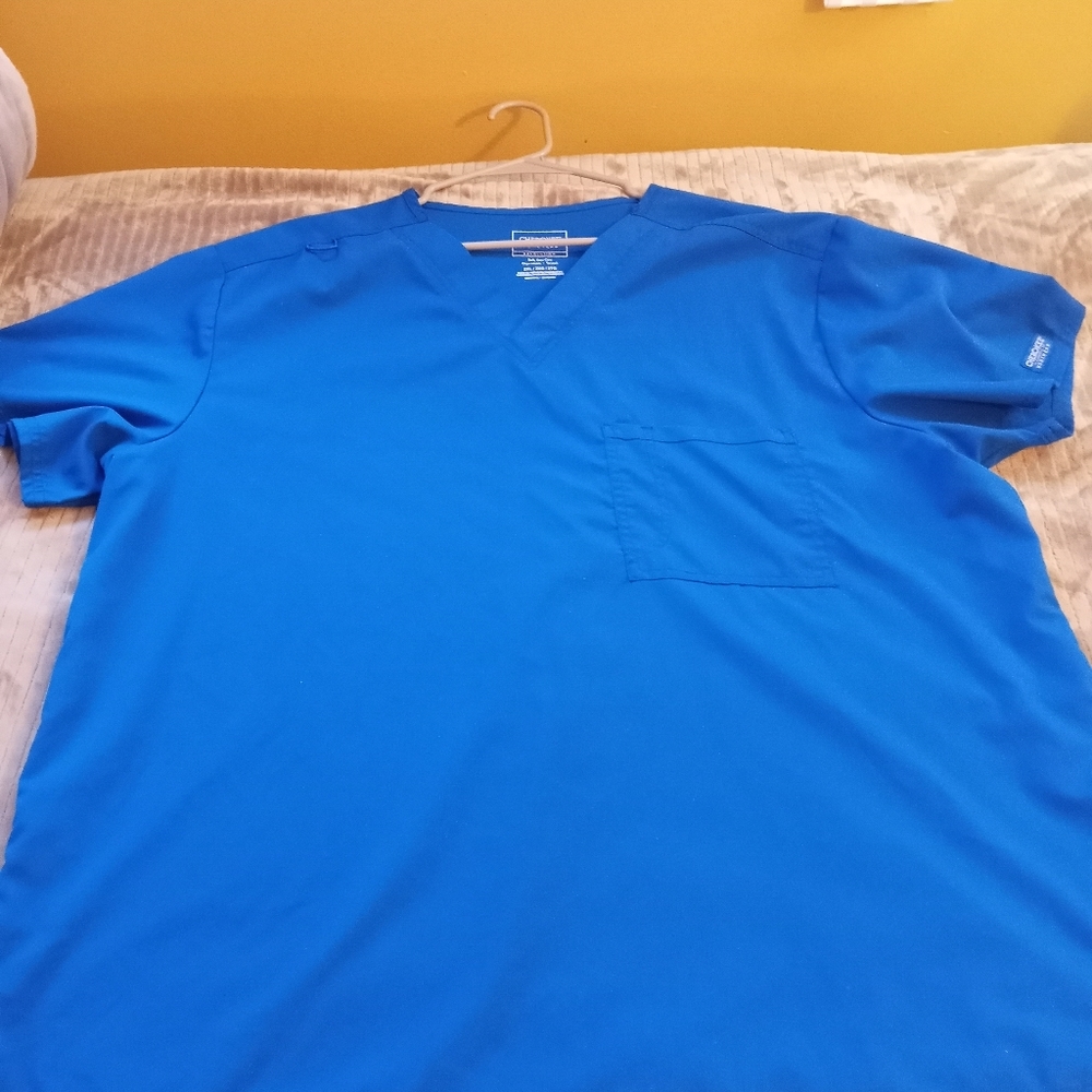 Blue Cherokee Womens Scrub Set 2x Top / XL Bottoms - Like New $35